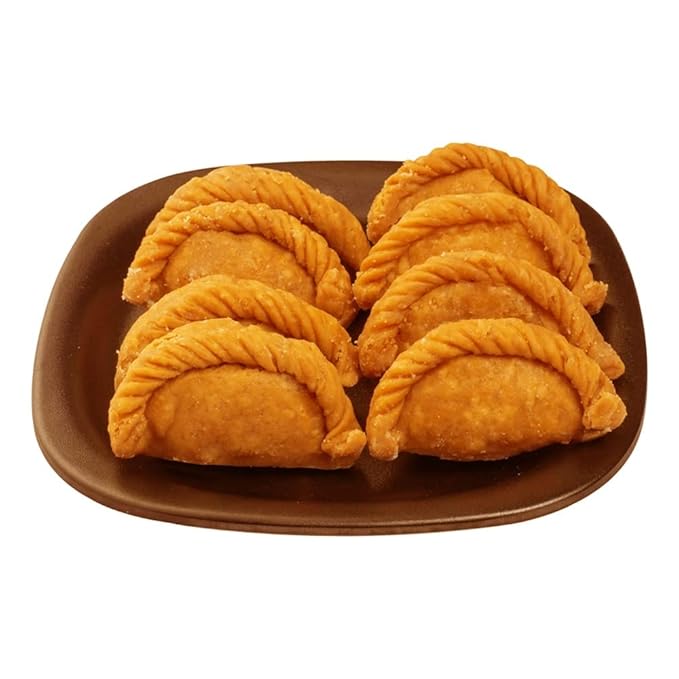 Premium Desi Ghee Gujiya- Traditional Gujiya (400g)