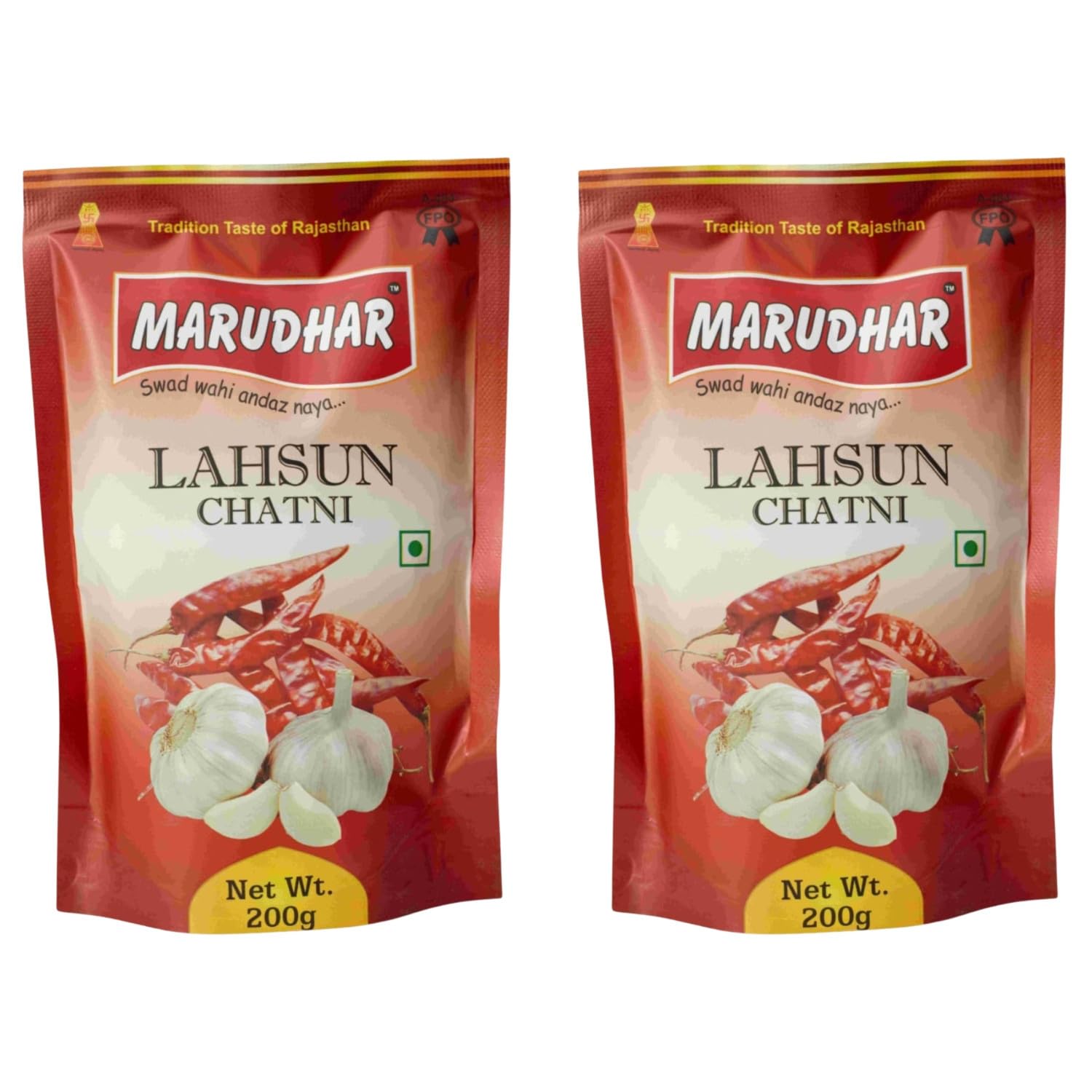 Marudhar Lahsun Chatni - 200g