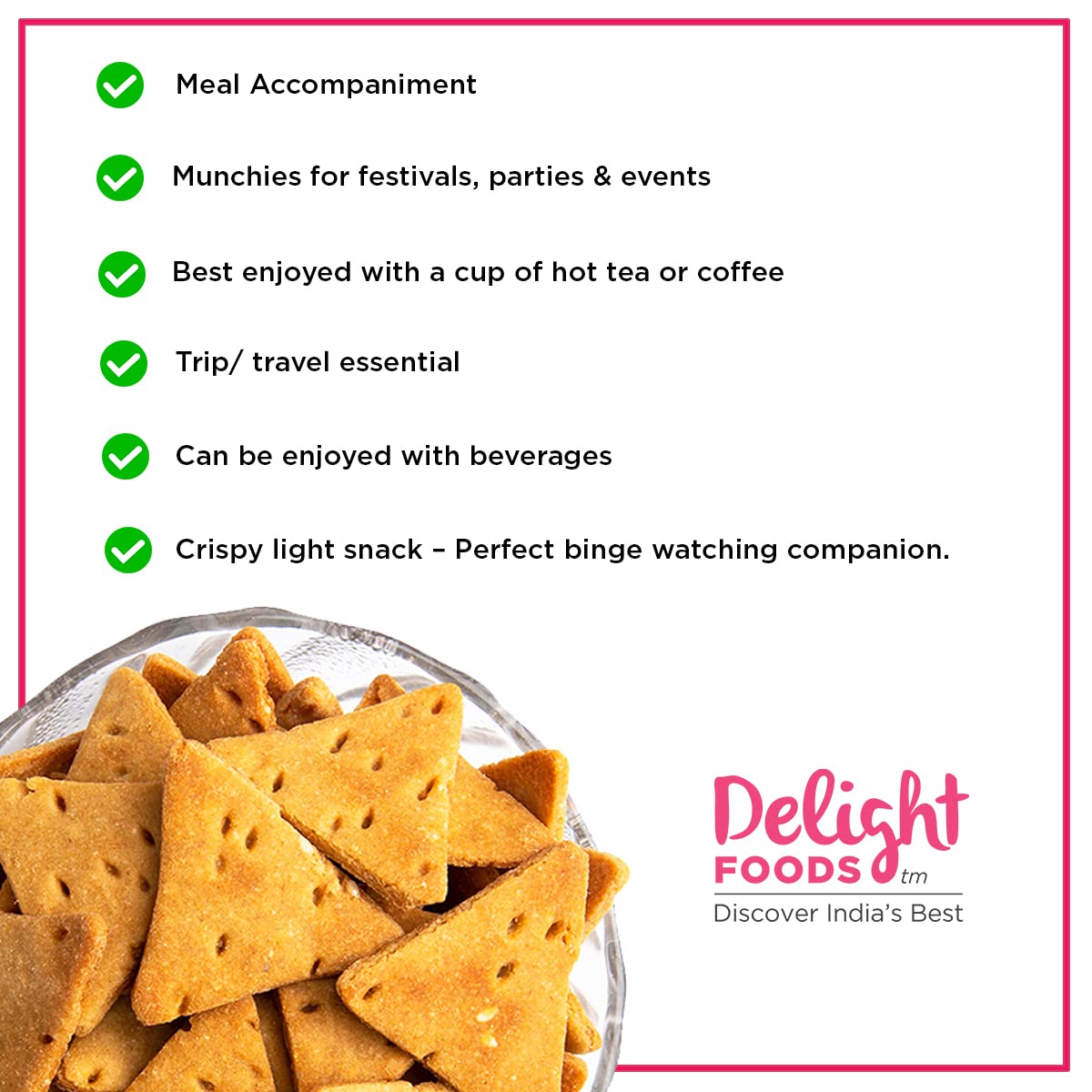 Baked Gud Papdi 200g - Delight Foods