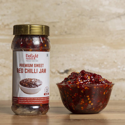 Sweet Red Chilli Jam 300g - Delight Foods