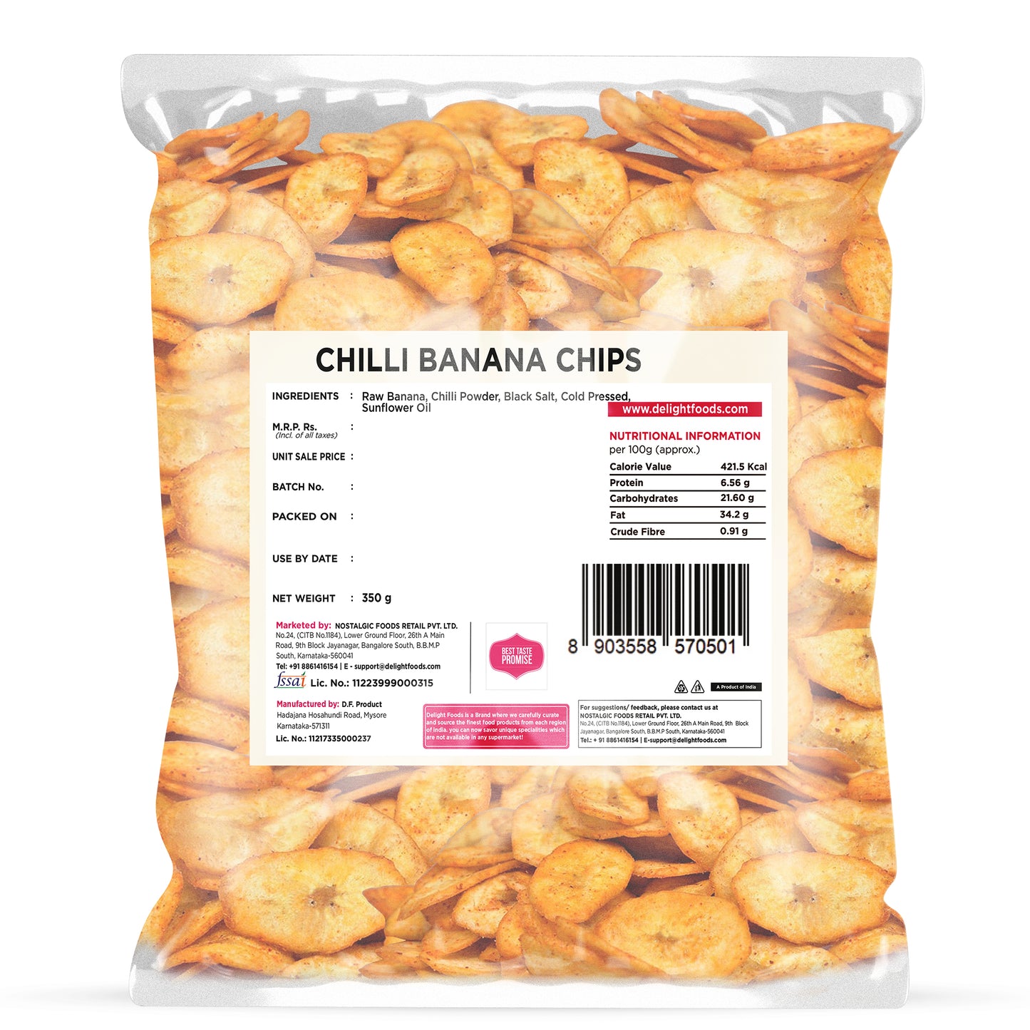 Chilli Banana Chips