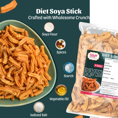 Diet Soya Stick with ingredients 