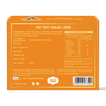 Dry Fruit Panjiri Ladoo