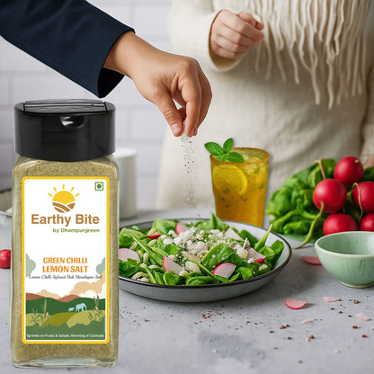 Green chilli lemon salt
