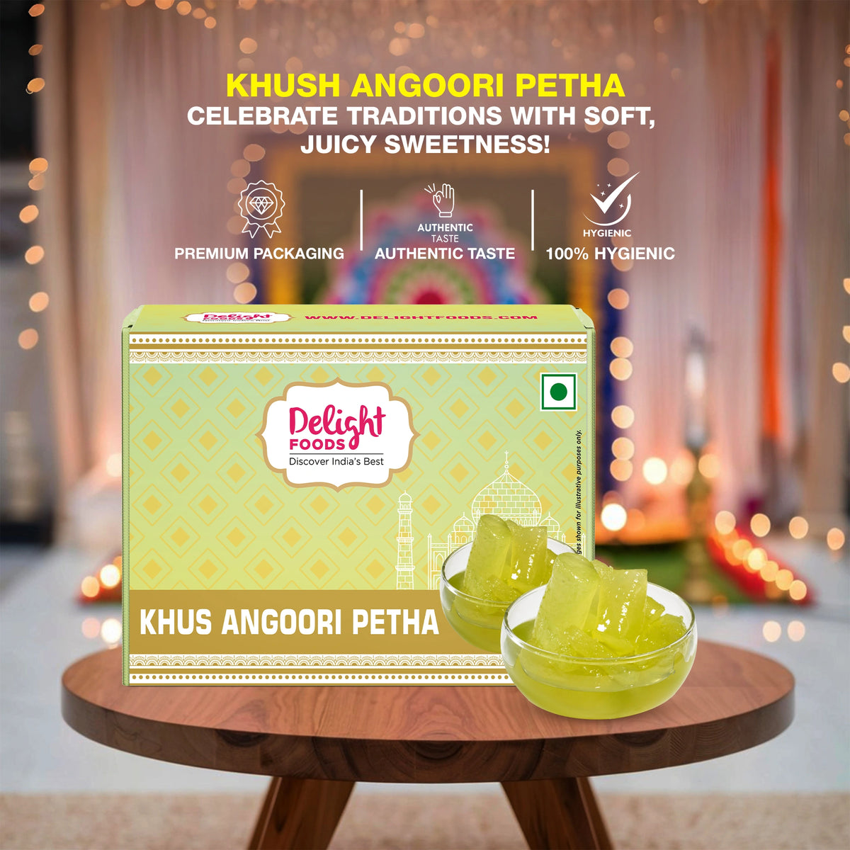 Angori Spring Khus Angoori Petha from Agra – Authentic Sweet |Delightfoods – Delight ...