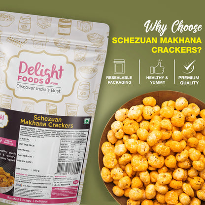 makhana crackers