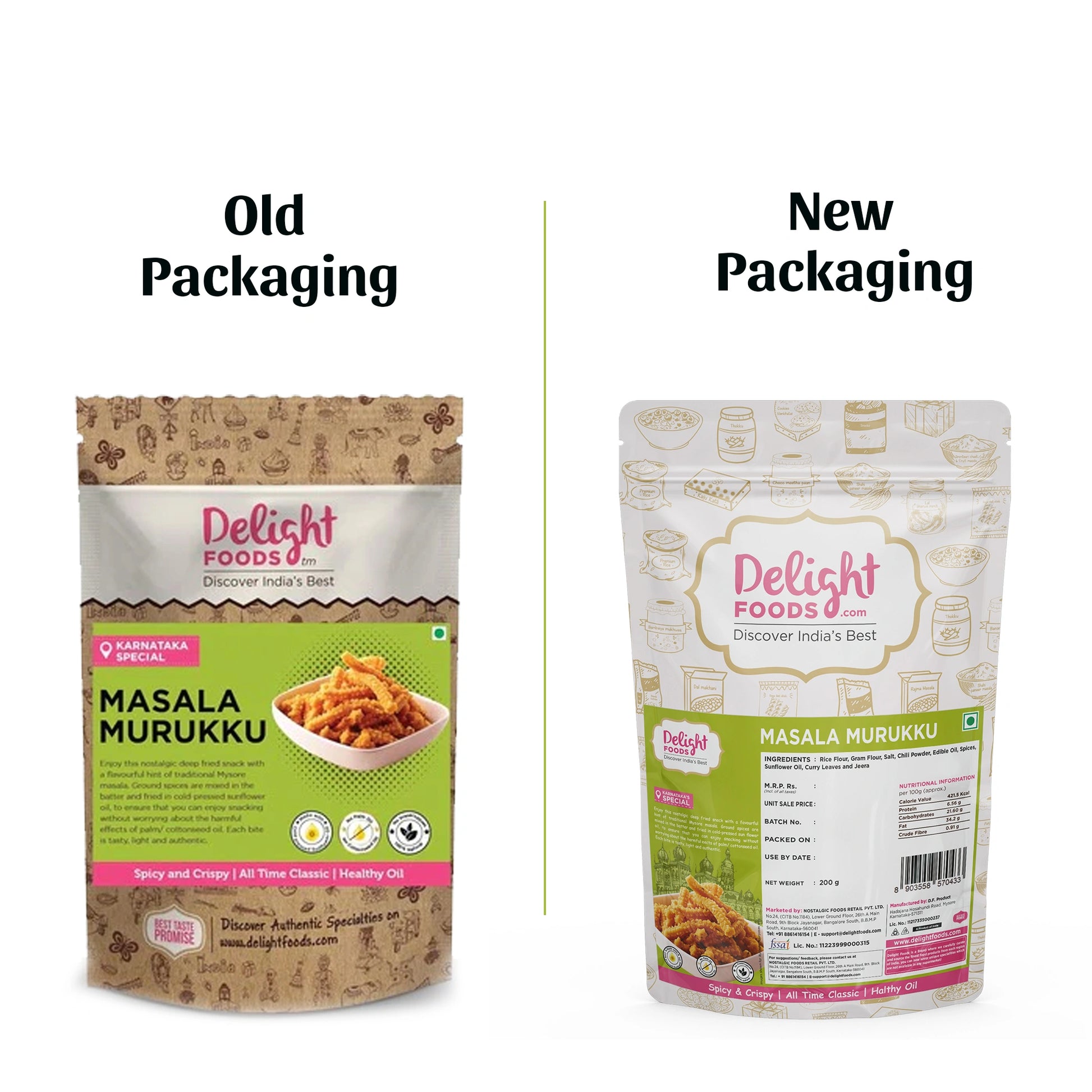 Masala Murukku comparison