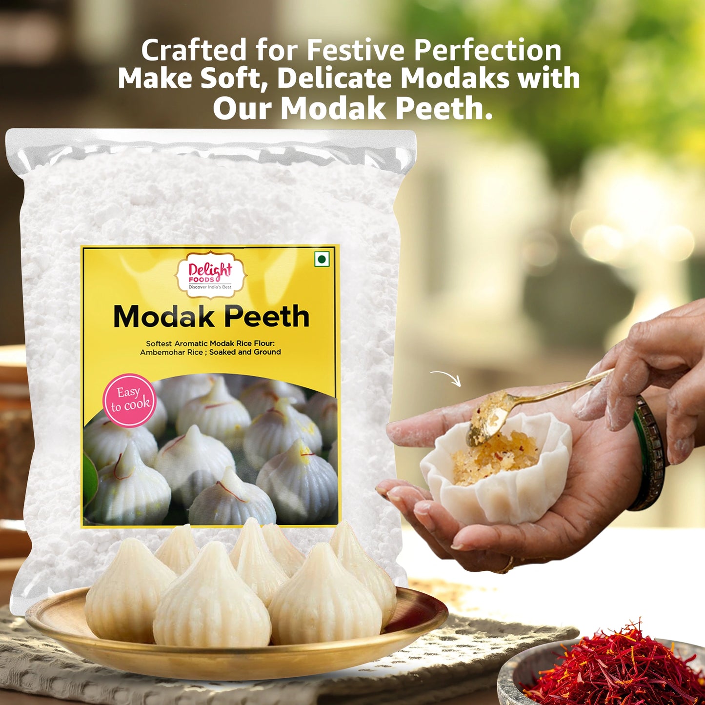 Modak Peeth (Aromatic Rice Flour)