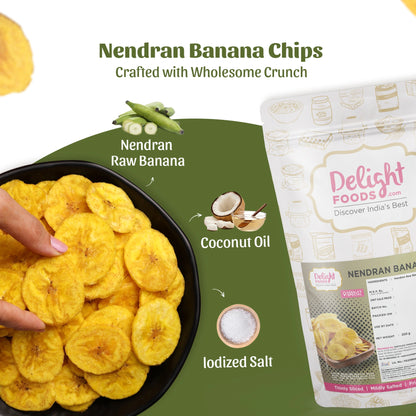 Nendran Banana Chips with Delight Foods