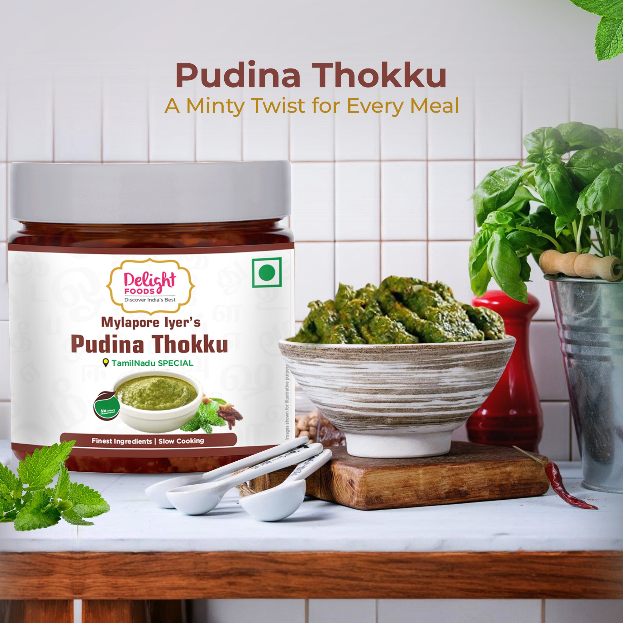 Mylapore Iyer's Pudina Thokku (300g)