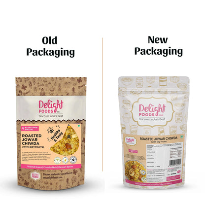 Roasted Poha Jowar Chiwda