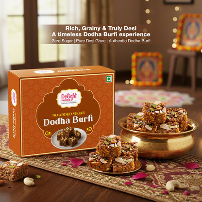 Sugar Free Dodha Burfi