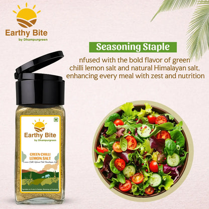 Green chilli lemon salt