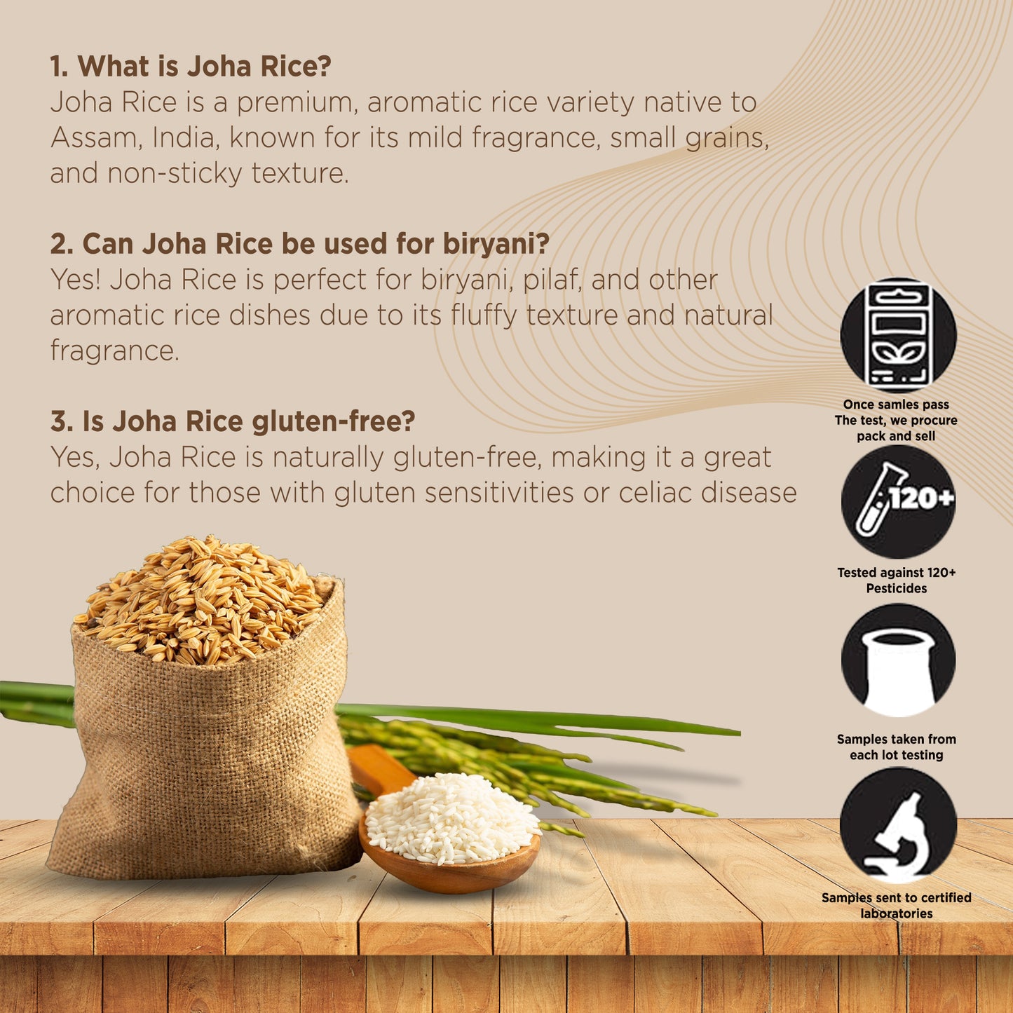 Premium Wild Joha Rice - 1Kg