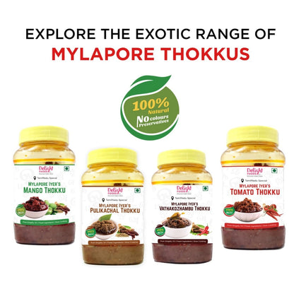 mylapore iyer's mango thokku